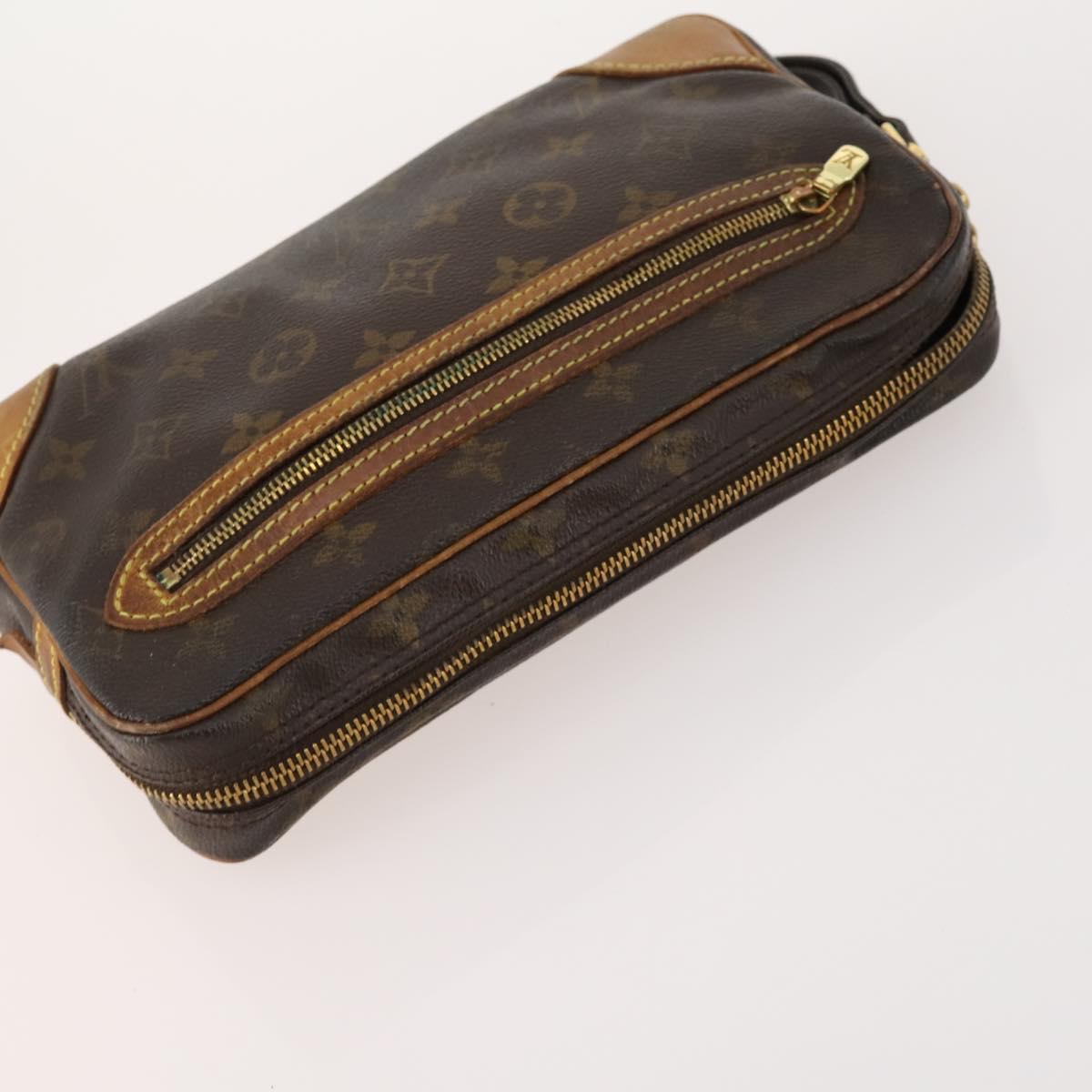 Louis Vuitton Monogram Clutch Bag 2 Set LV