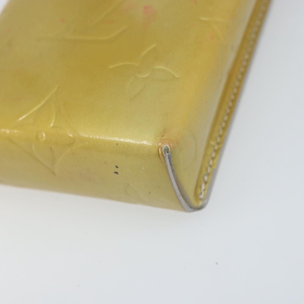 Louis Vuitton Monogram Vernis Green Cigarette Case Gris LV