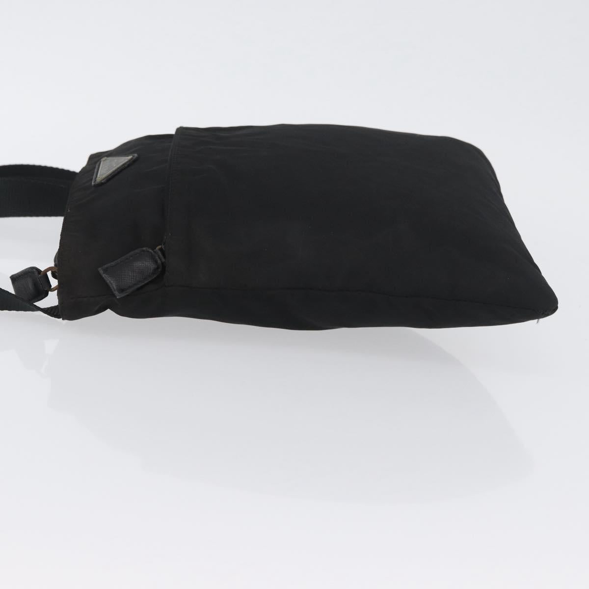 PRADA Shoulder Bag Nylon Black