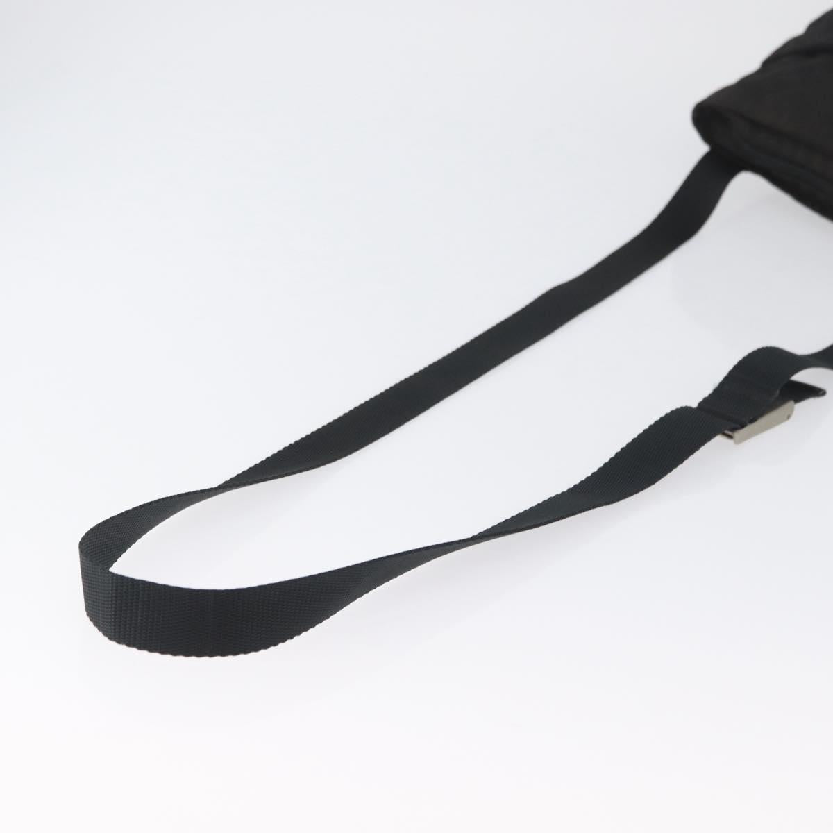 PRADA Shoulder Bag Nylon Black