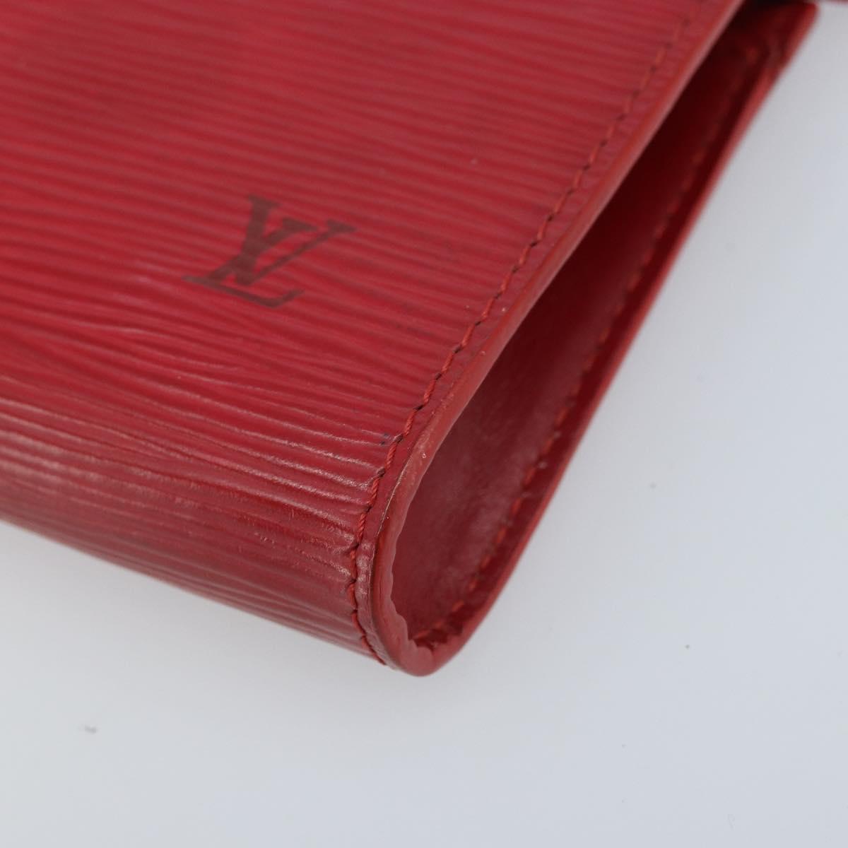 Louis Vuitton Epi Bucket PM Pouch Red LV
