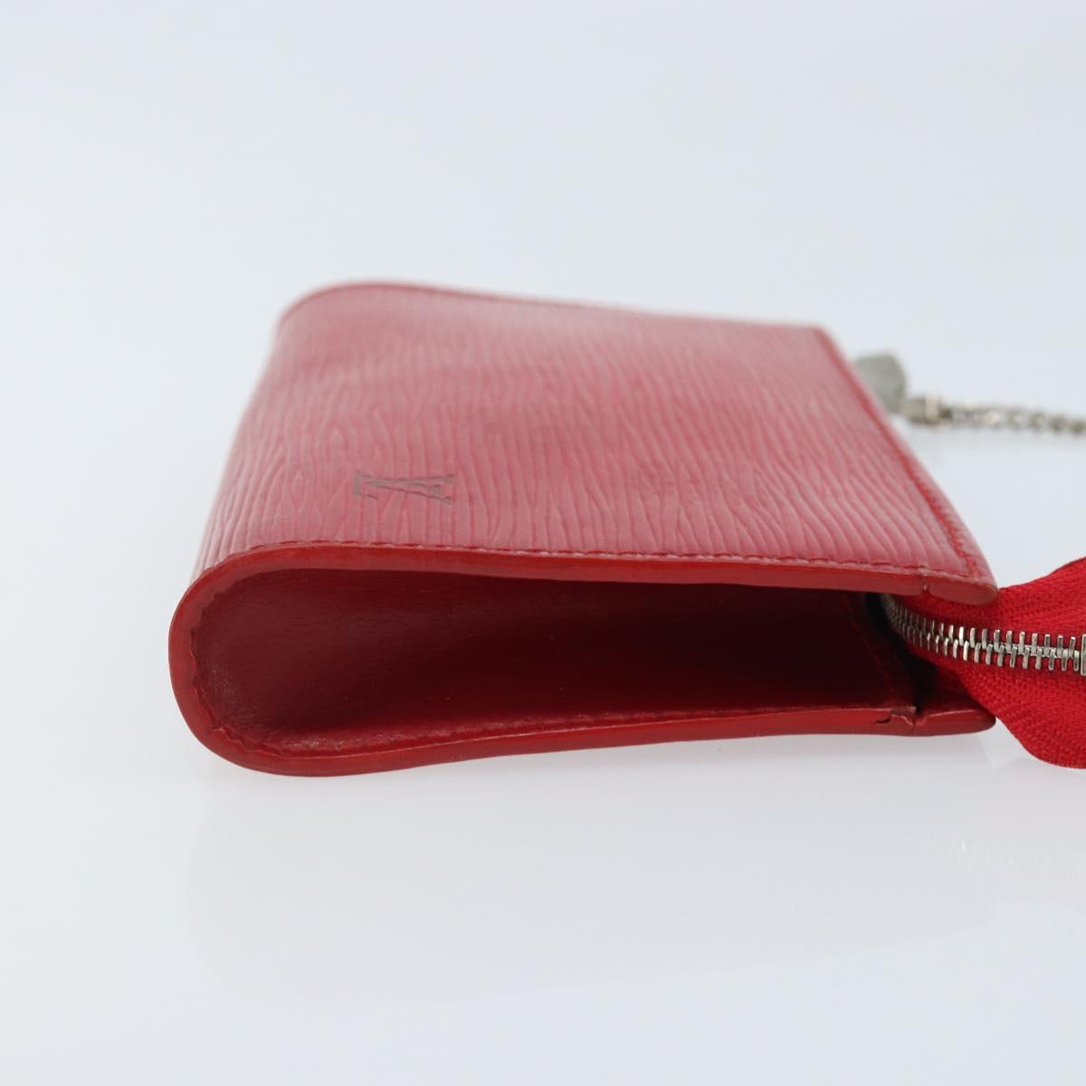 Louis Vuitton Epi Bucket PM Pouch Red LV