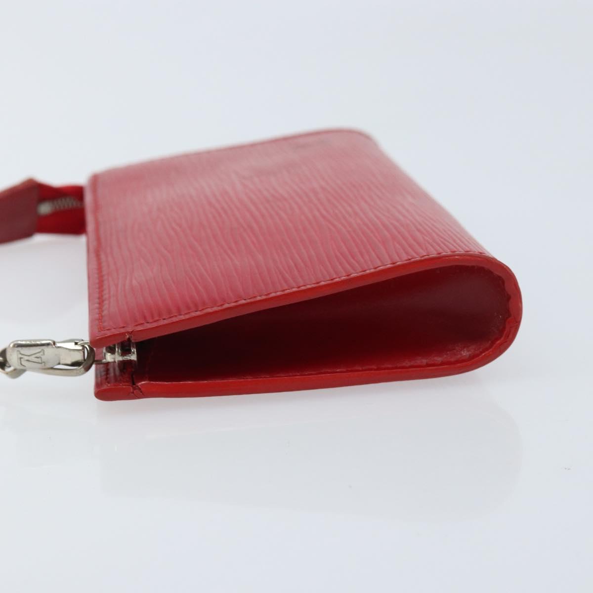 Louis Vuitton Epi Bucket PM Pouch Red LV