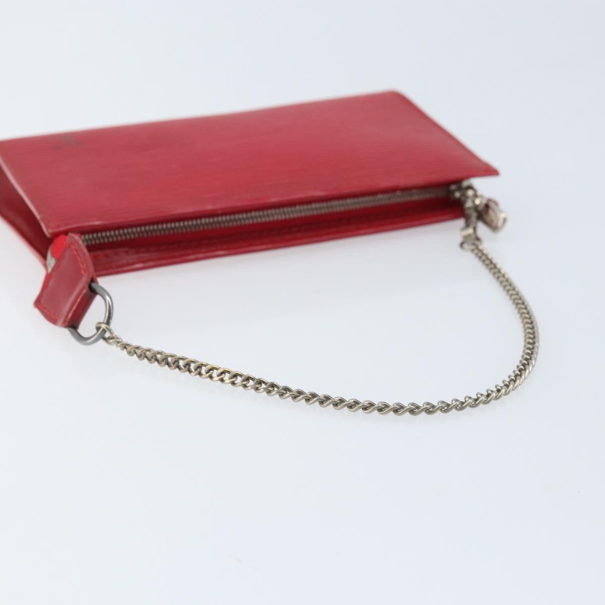 Louis Vuitton Epi Bucket PM Pouch Red LV