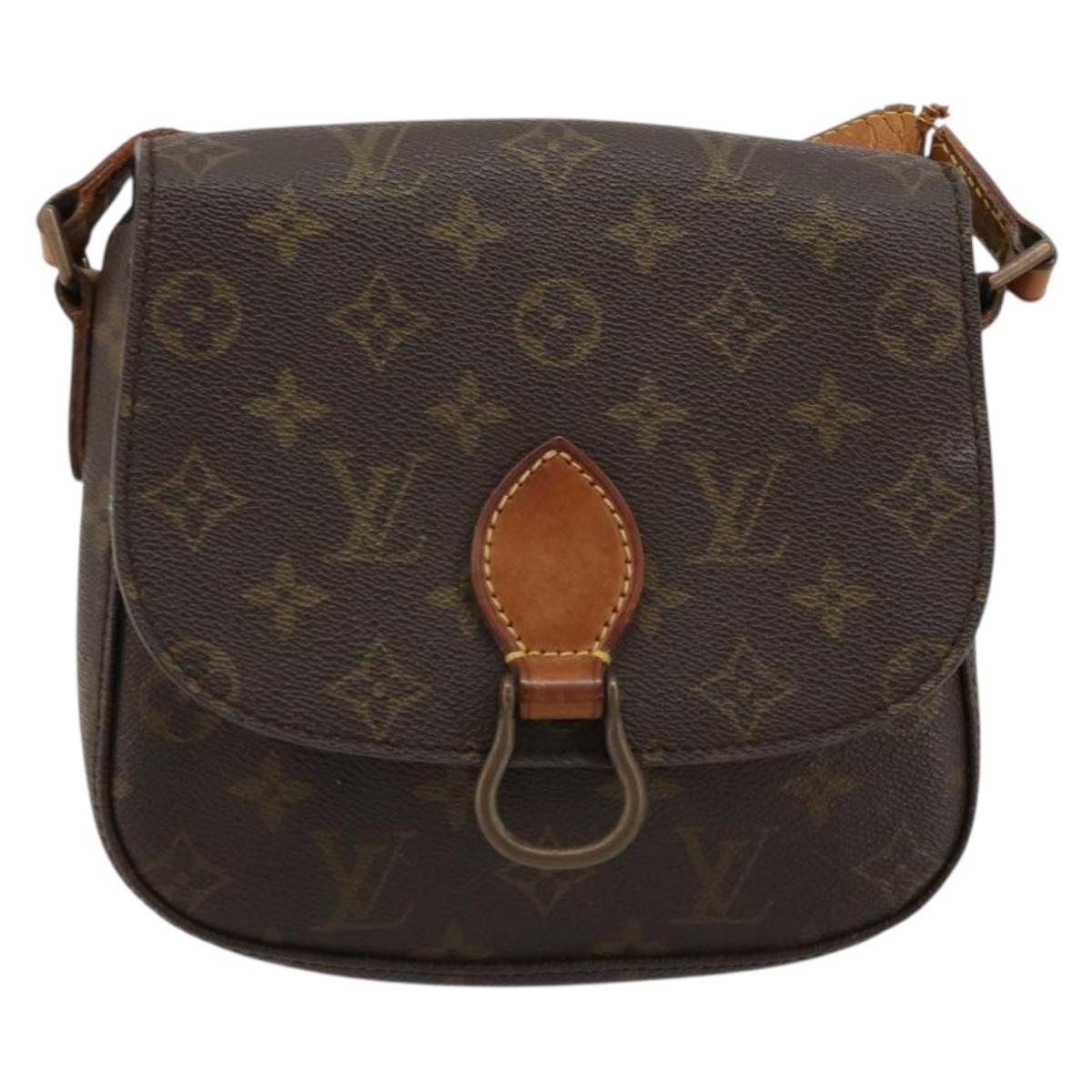 Louis Vuitton Monogram Saint Cloud MM Shoulder Bag M51243 LV