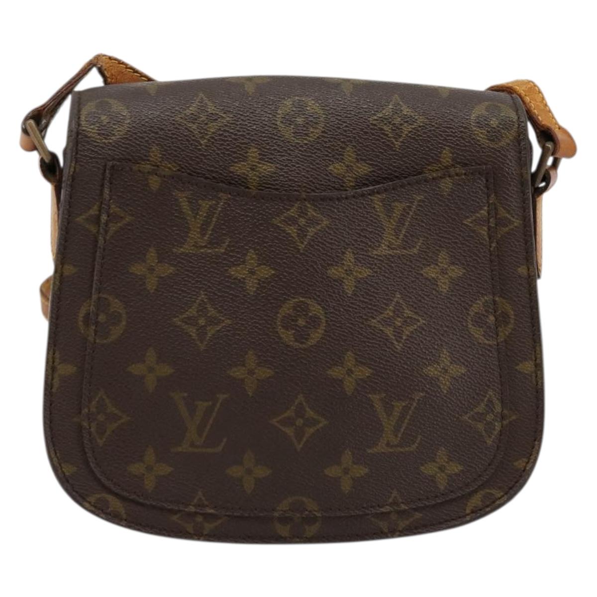 Louis Vuitton Monogram Saint Cloud MM Shoulder Bag M51243 LV