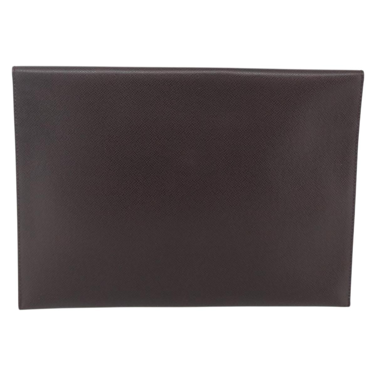 Louis Vuitton Taiga Document Case Acajou M99087 LV