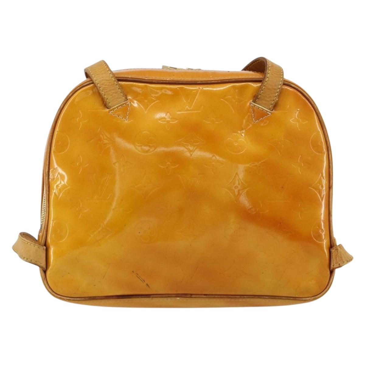 Louis Vuitton Monogram Vernis Marley Backpack Yellow M91040 LV
