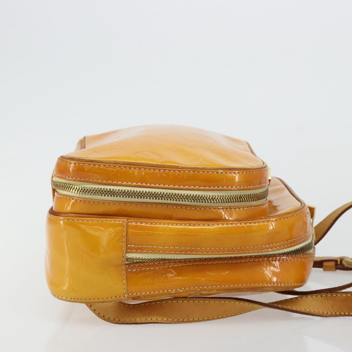 Louis Vuitton Monogram Vernis Marley Backpack Yellow M91040 LV