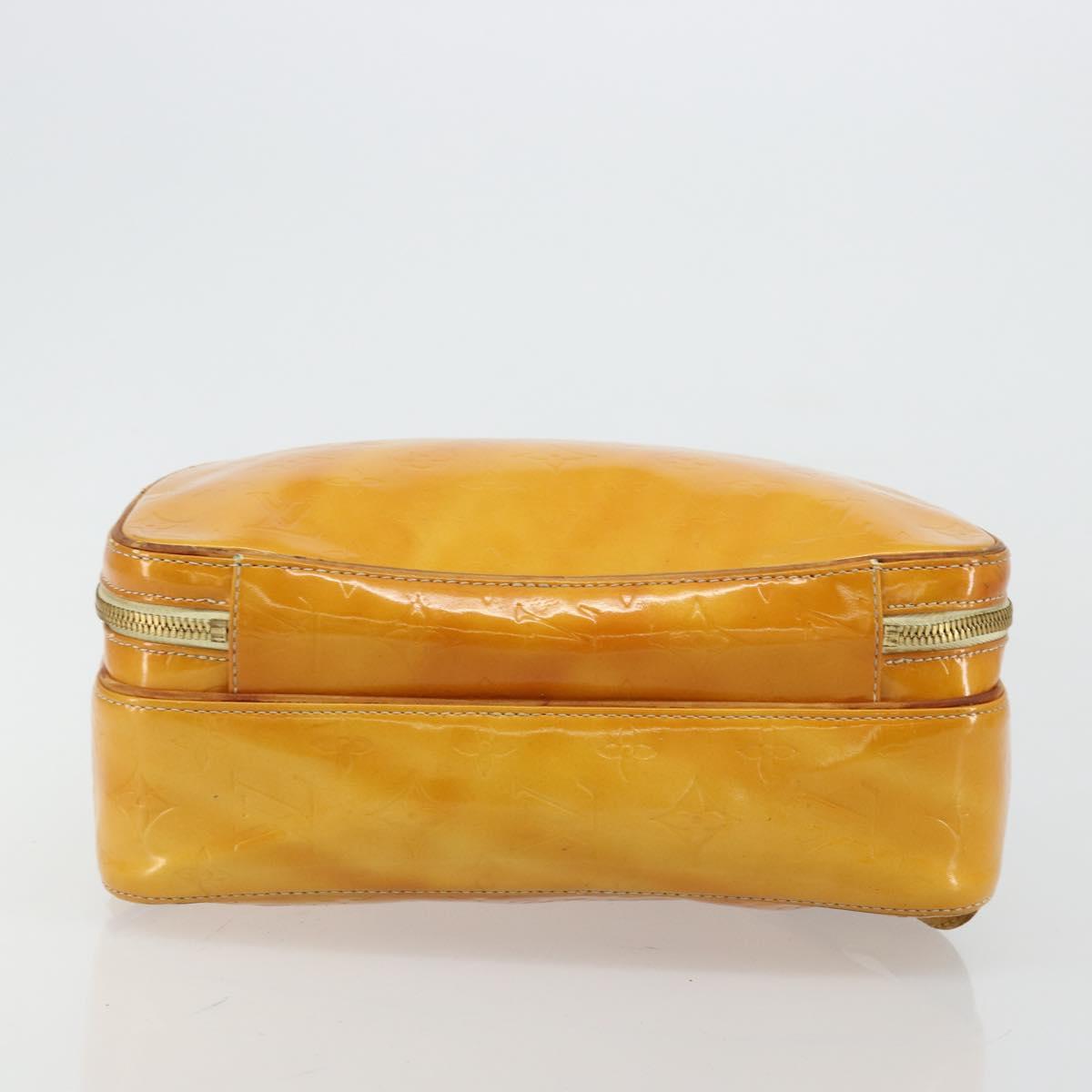 Louis Vuitton Monogram Vernis Marley Backpack Yellow M91040 LV