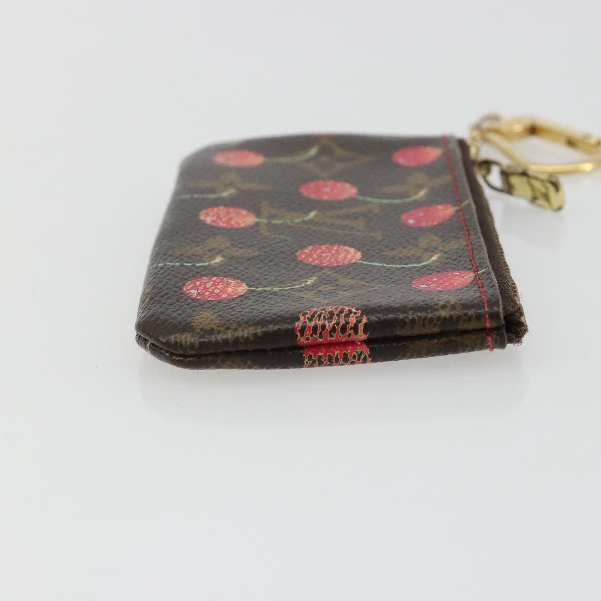 Louis Vuitton Monogram Cherry Pochette Cles Coin Purse M95042 LV