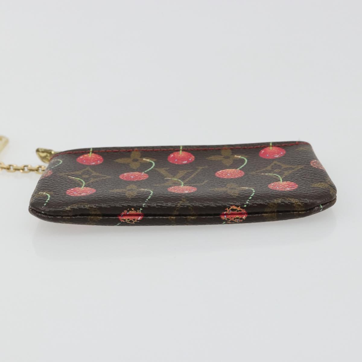 Louis Vuitton Monogram Cherry Pochette Cles Coin Purse M95042 LV