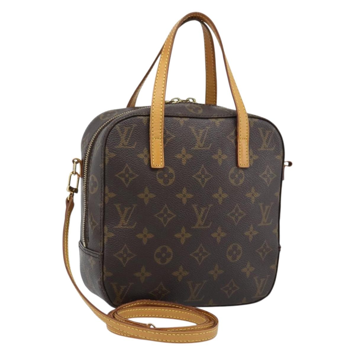 Louis Vuitton Monogram Spontini Hand Bag M47500 LV