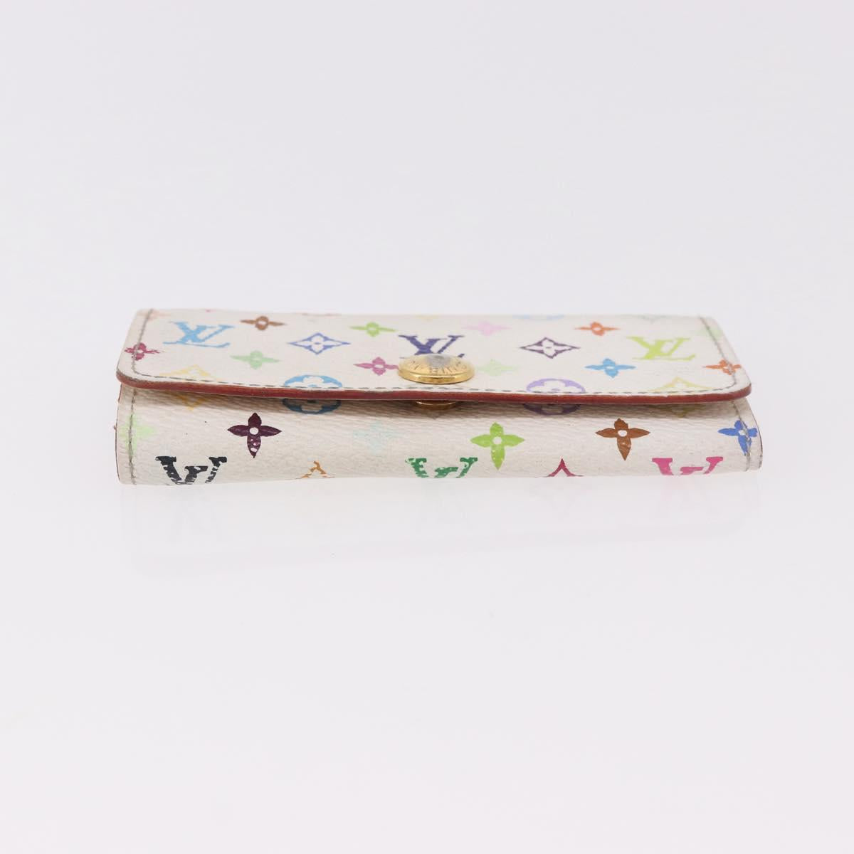 Louis Vuitton Multicolor Multicles 4 Key Case 2 Set White LV