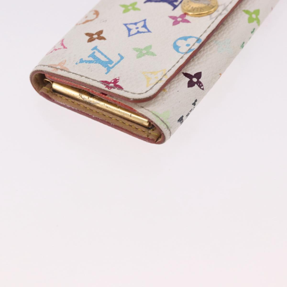 Louis Vuitton Multicolor Multicles 4 Key Case 2 Set White LV