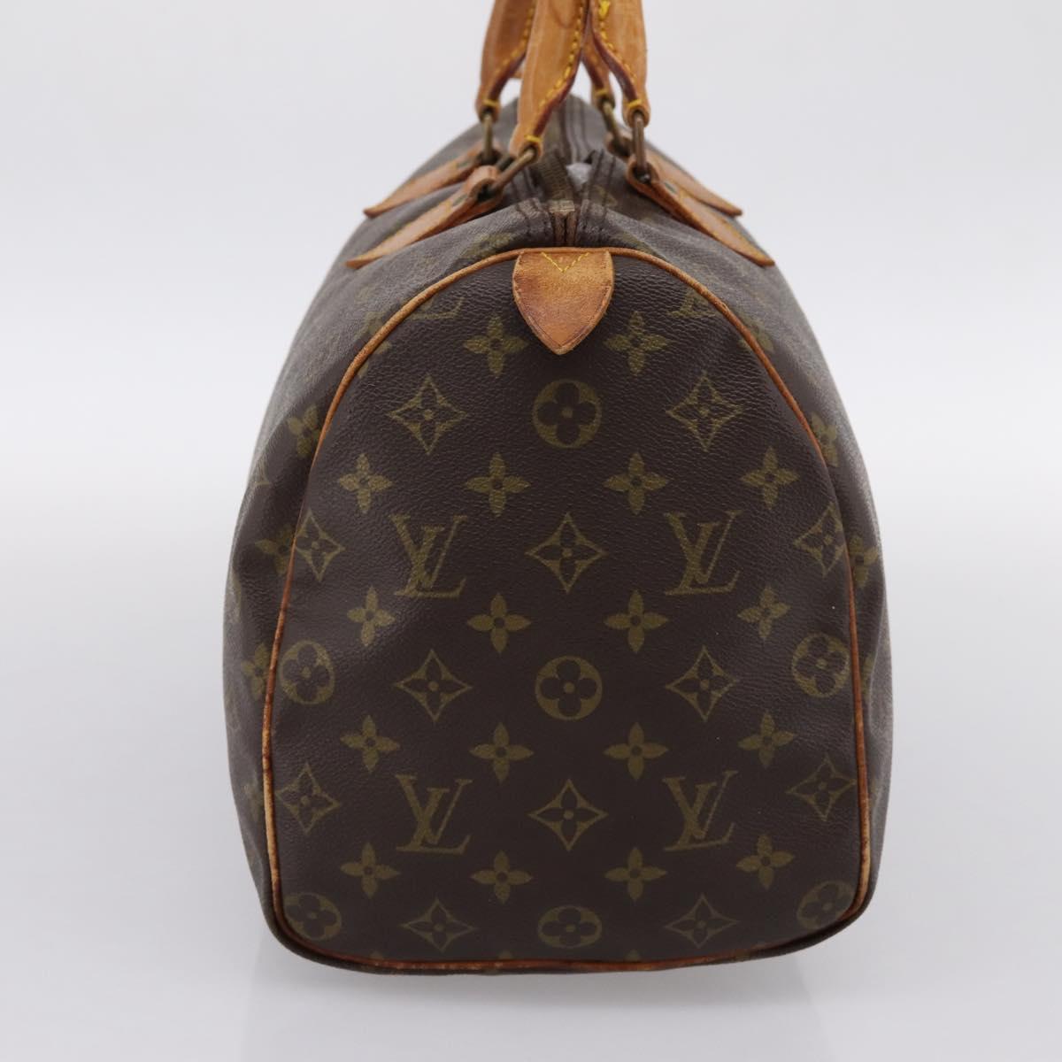Louis Vuitton Monogram Speedy 35 Hand Bag M41524 LV