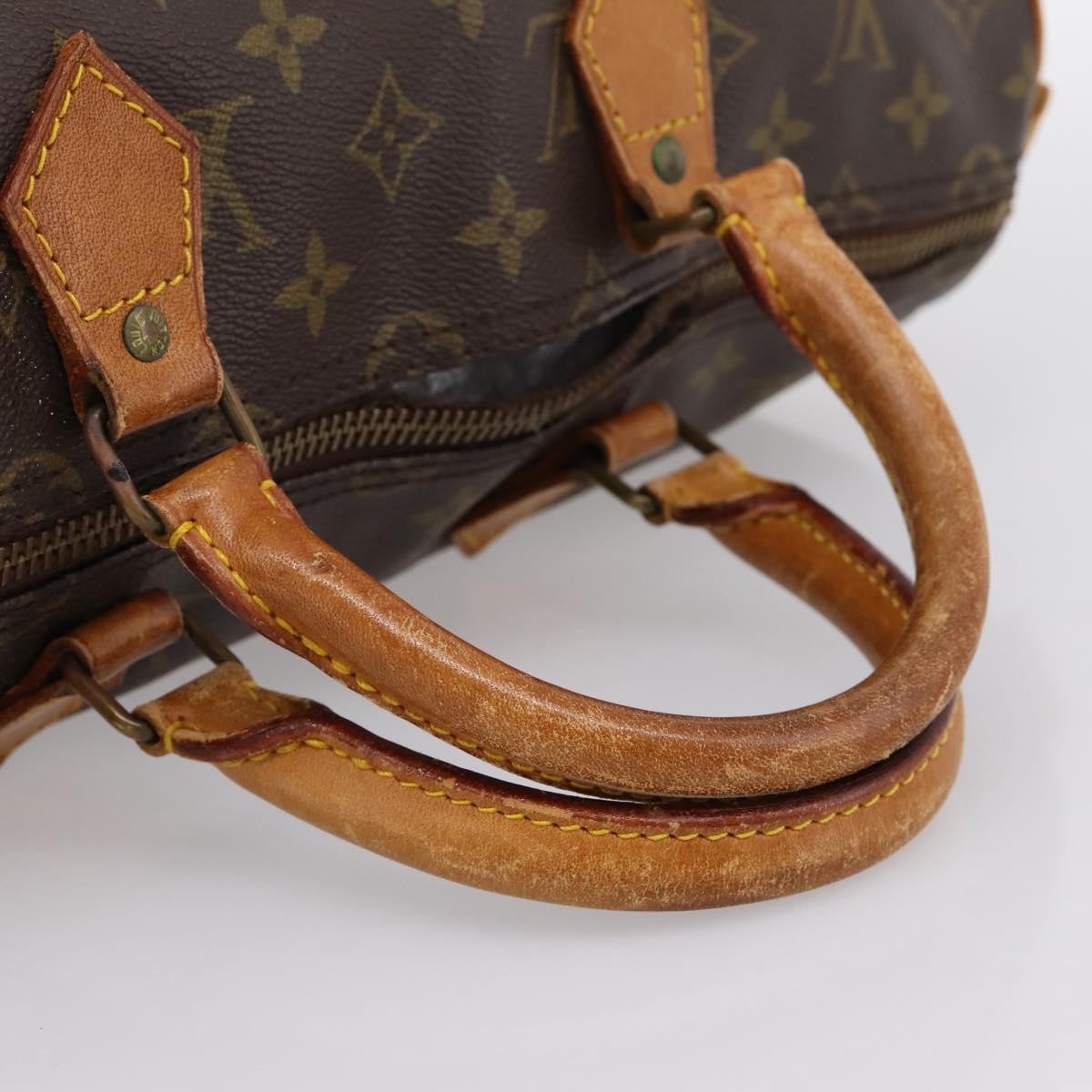 Louis Vuitton Monogram Speedy 35 Hand Bag M41524 LV