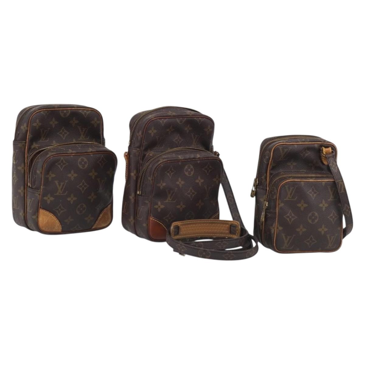 Louis Vuitton Monogram Shoulder Bag 3 Set LV