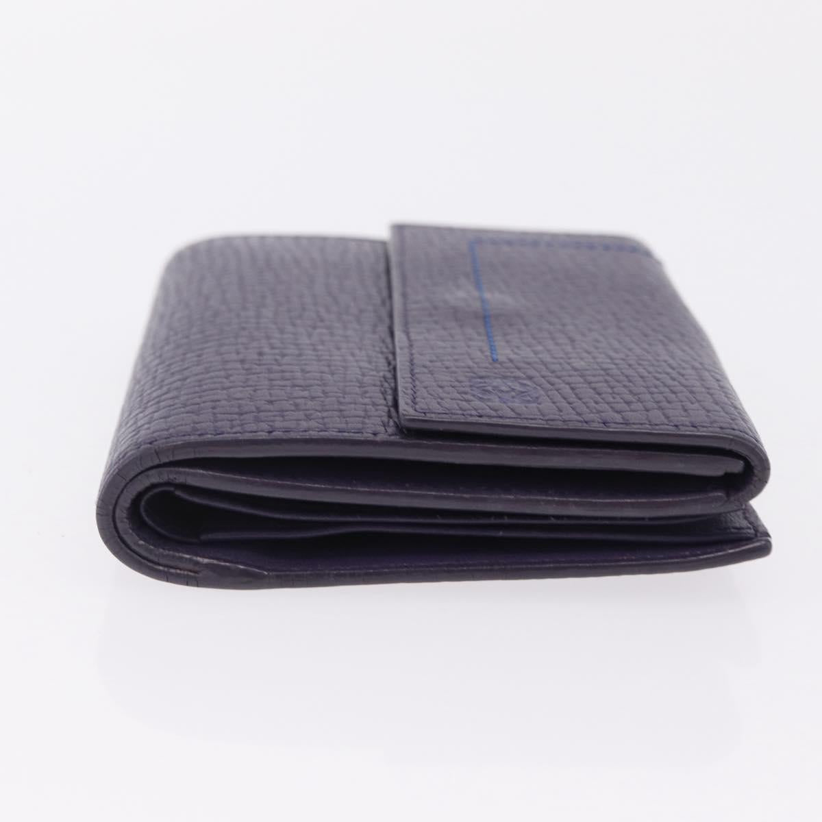 LOEWE Bifold Wallet Leather Purple