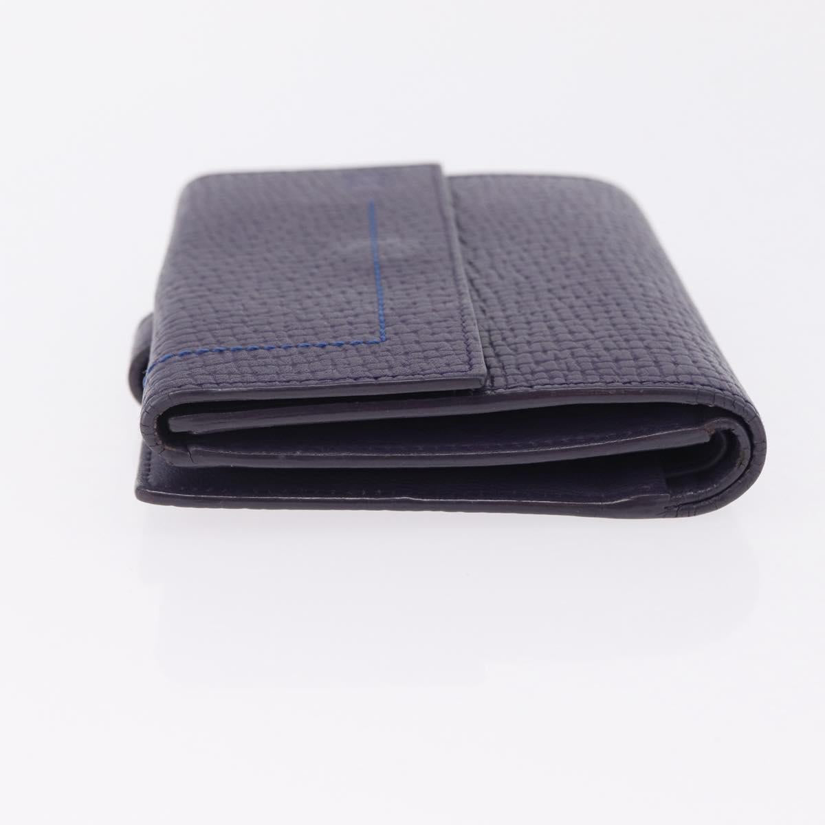 LOEWE Bifold Wallet Leather Purple