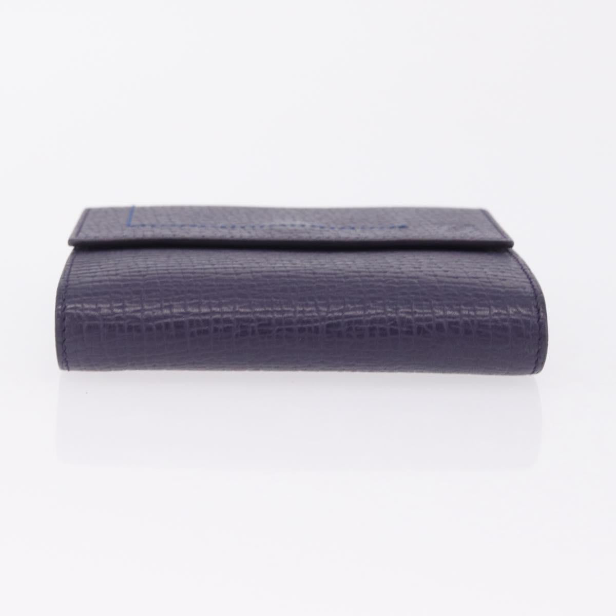 LOEWE Bifold Wallet Leather Purple