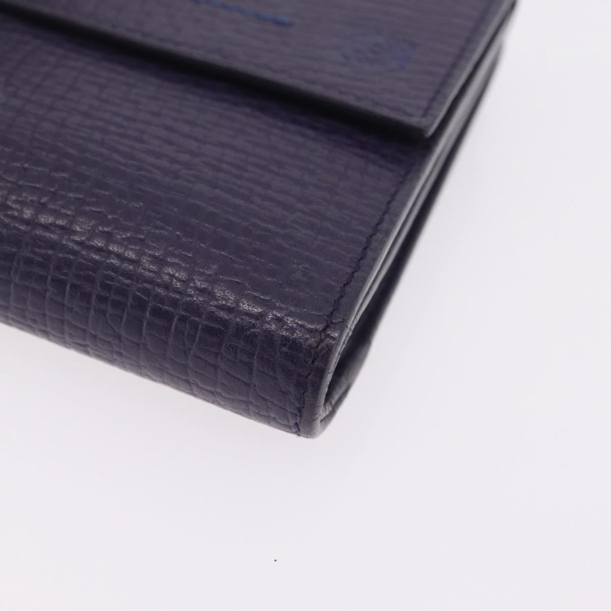 LOEWE Bifold Wallet Leather Purple