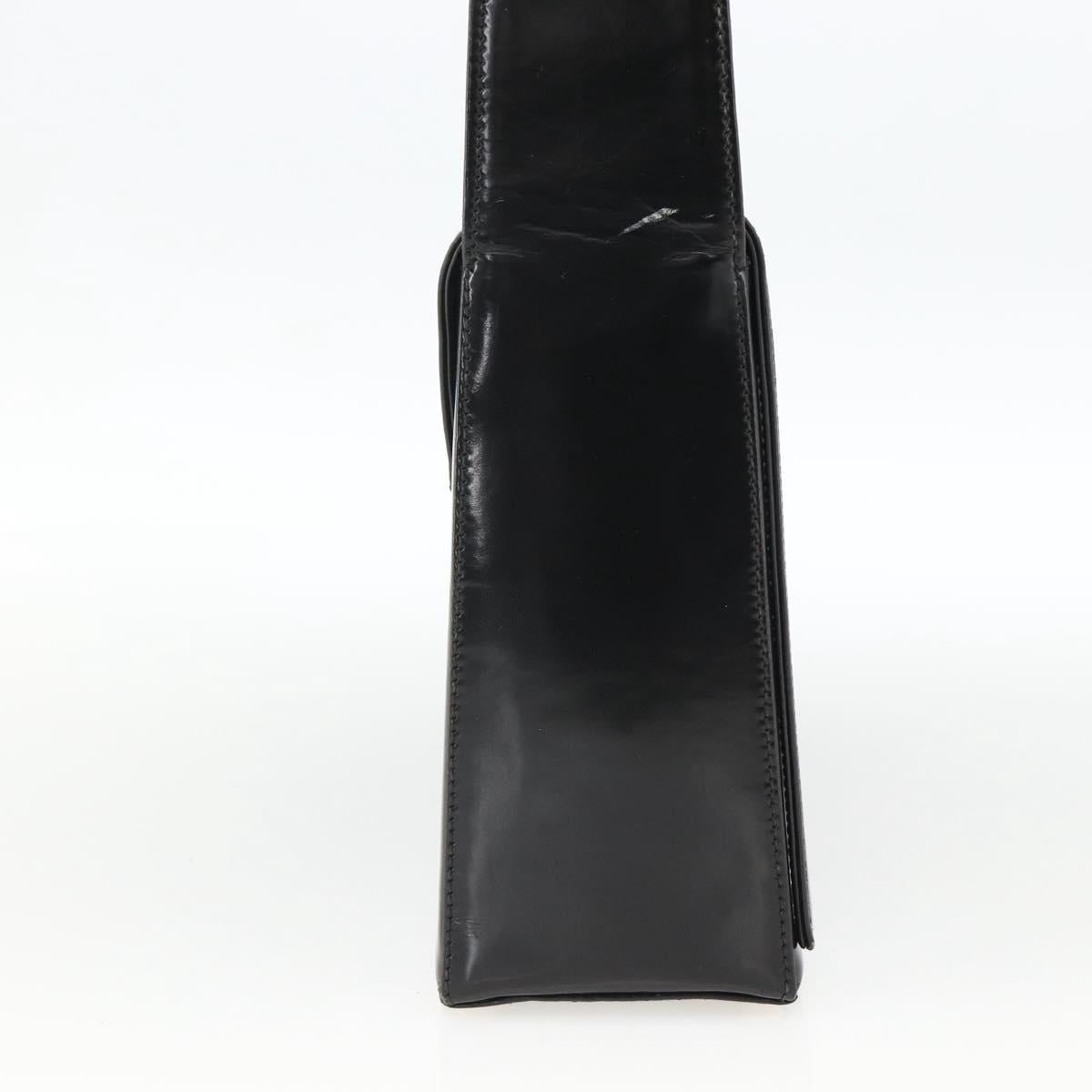 GIVENCHY Shoulder Bag Patent leather Black Gold