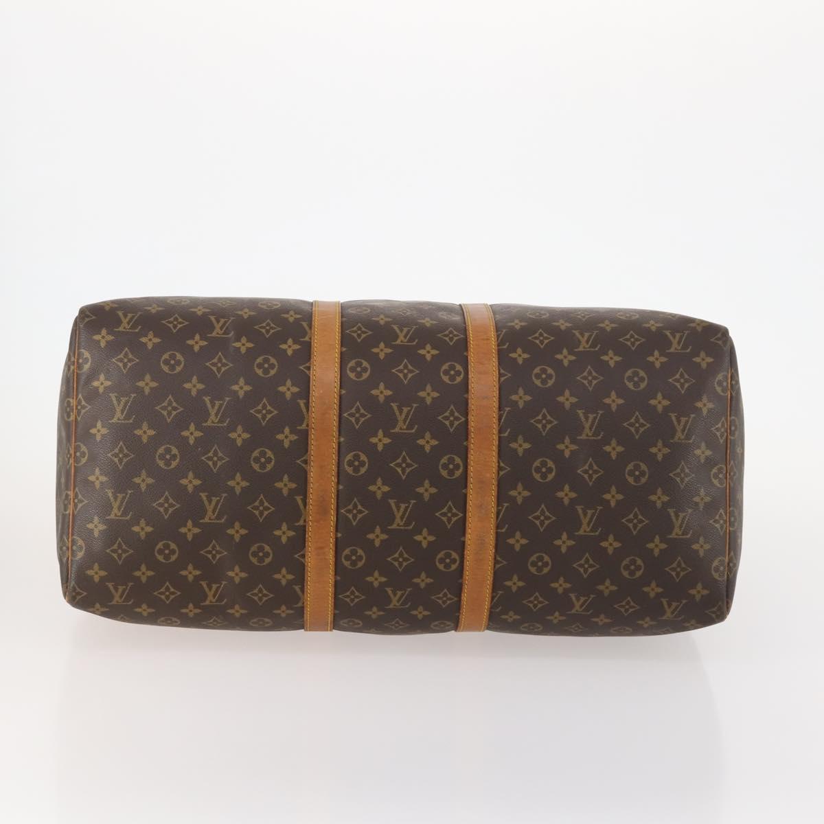 Louis Vuitton Monogram Keepall 55 Boston Bag M41424 LV