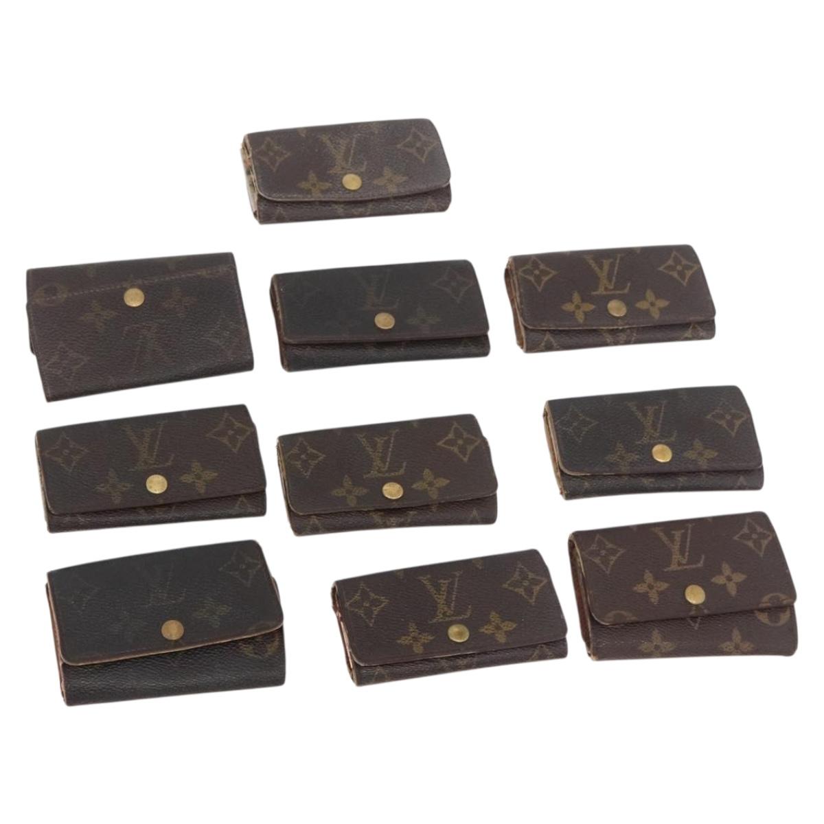Louis Vuitton Monogram Key Case 10 Set LV