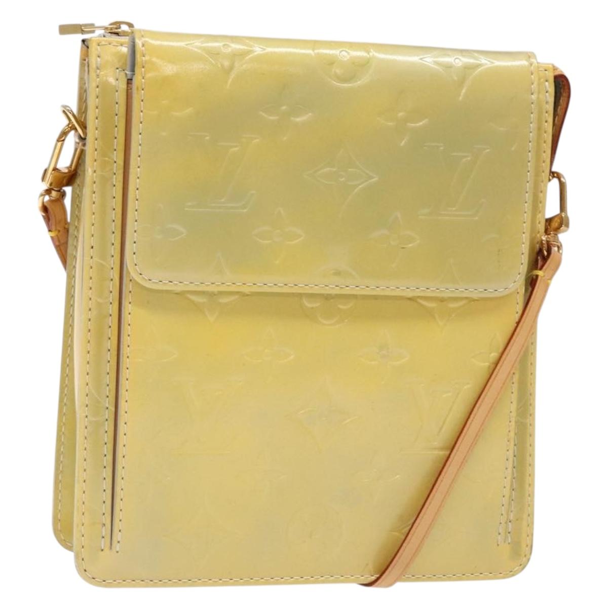 Louis Vuitton Monogram Vernis Motto Accessory Pouch Gris M91030 LV