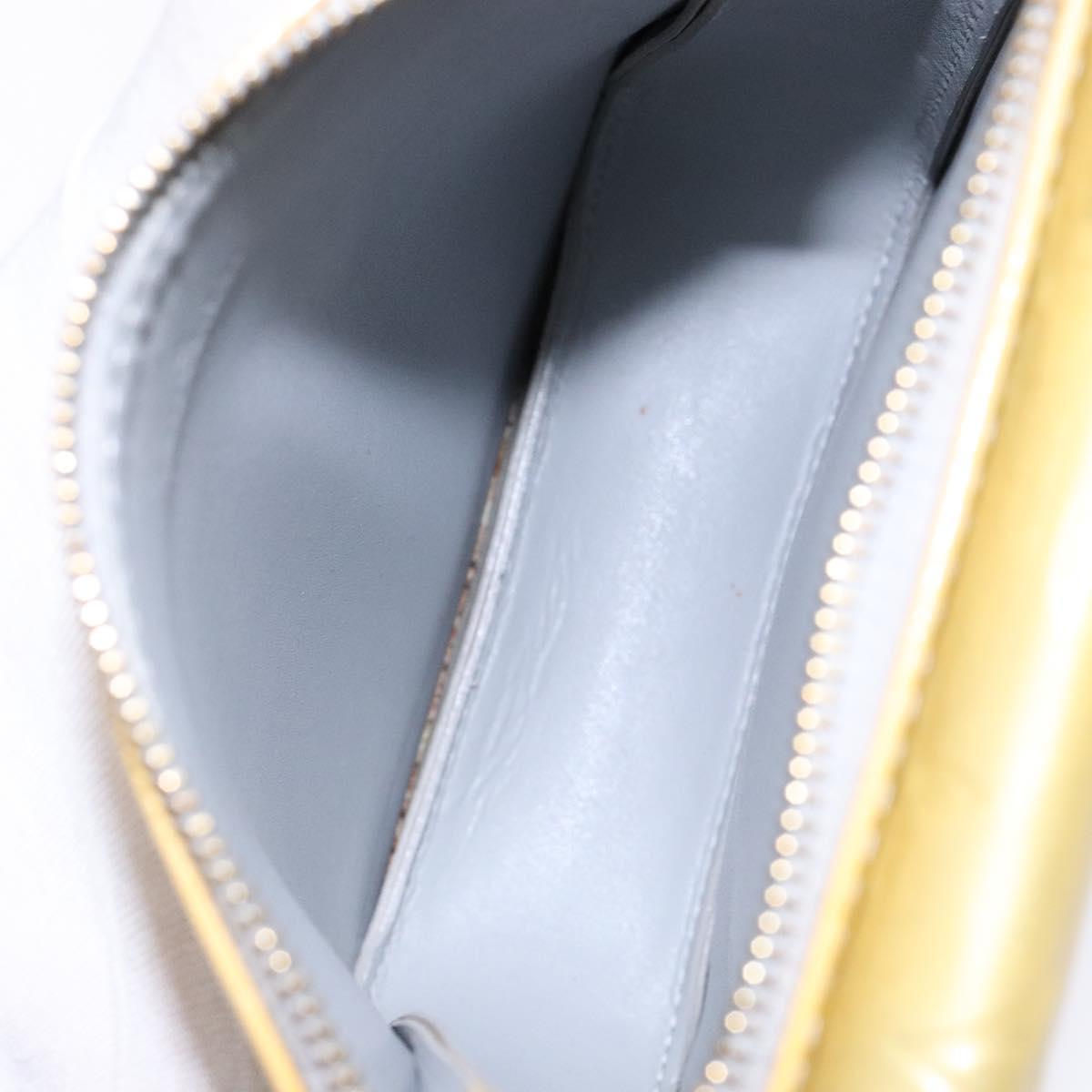 Louis Vuitton Monogram Vernis Motto Accessory Pouch Gris M91030 LV