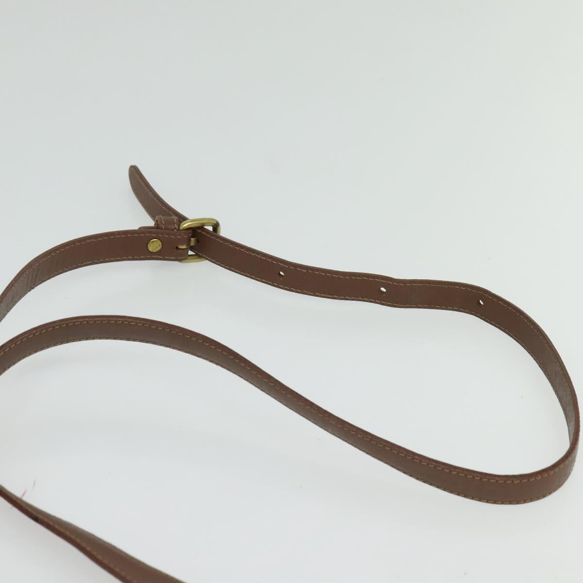 Burberrys Nova Check Shoulder Bag PVC Beige Gold