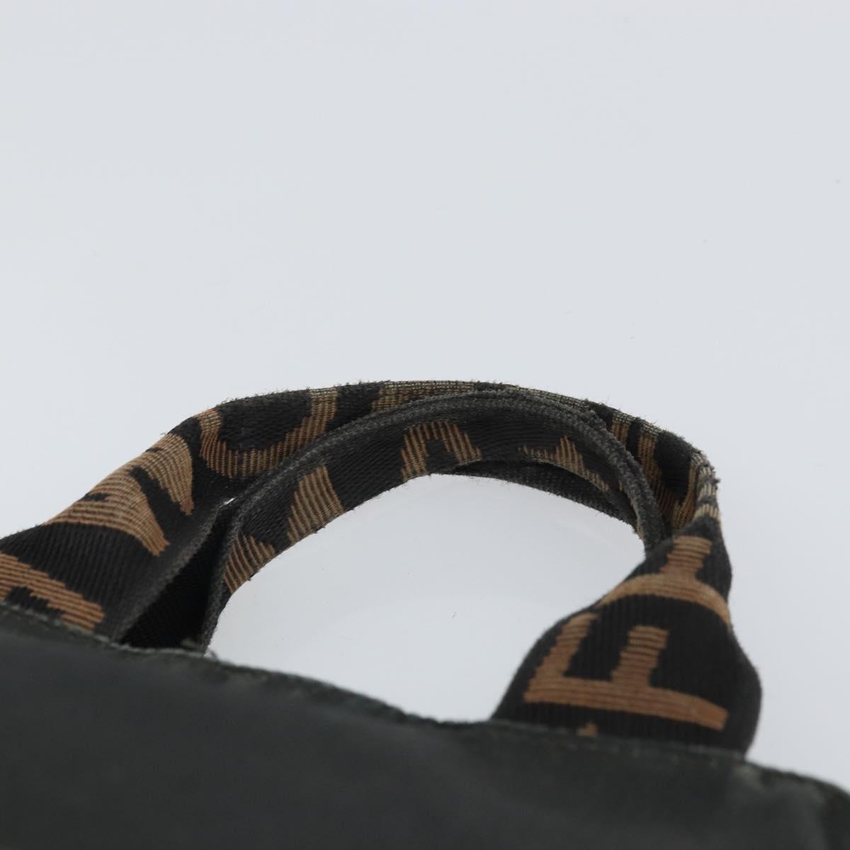 FENDI Hand Bag Nylon Black