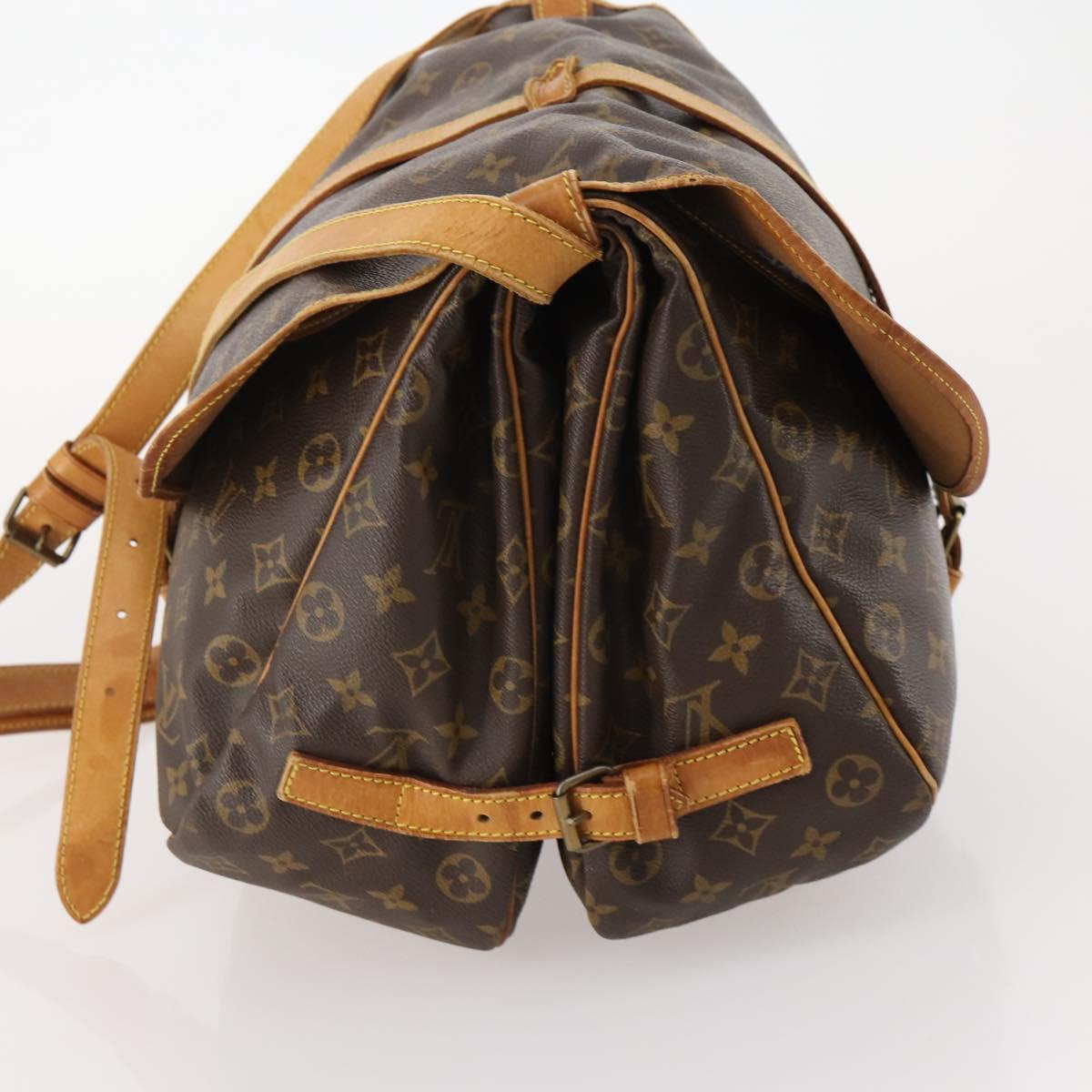 Louis Vuitton Monogram Saumur 35 Shoulder Bag M42254 LV