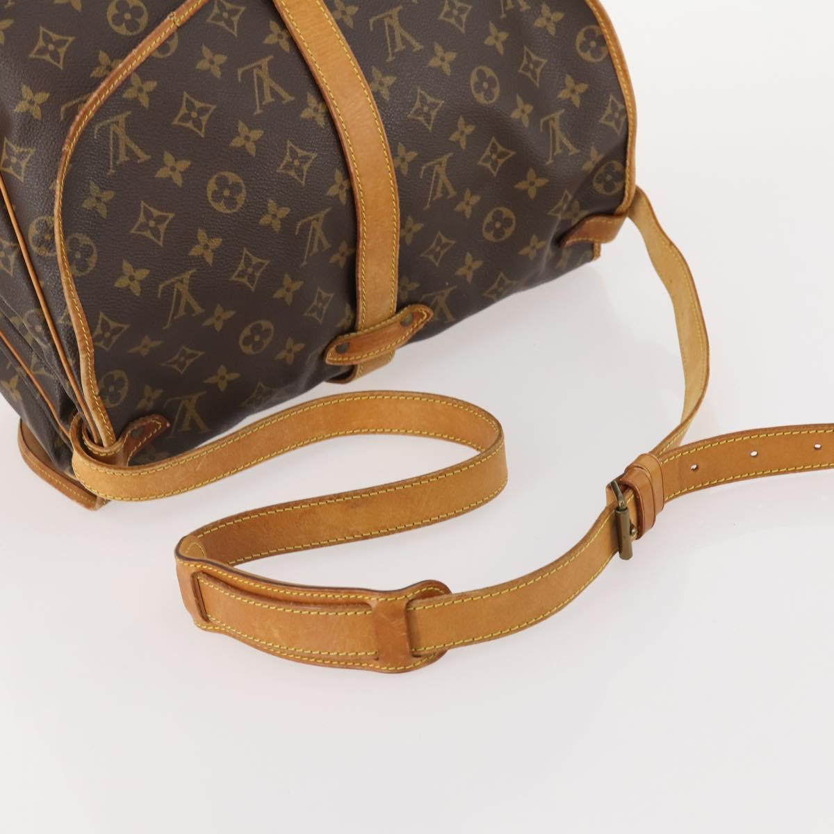 Louis Vuitton Monogram Saumur 35 Shoulder Bag M42254 LV