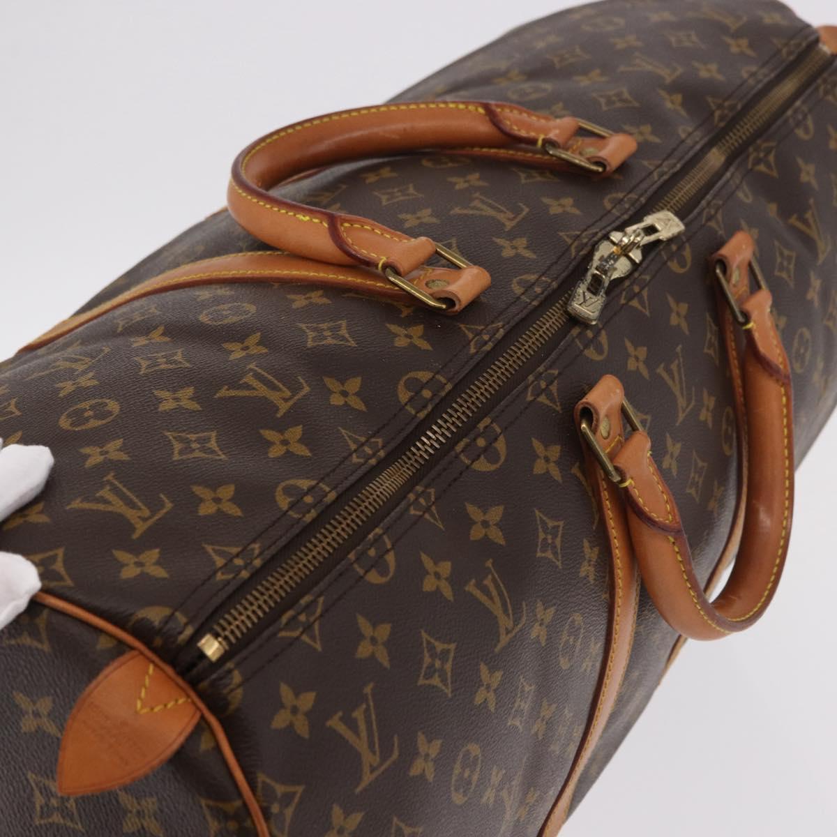 Louis Vuitton Monogram Keepall 55 Boston Bag M41424 LV