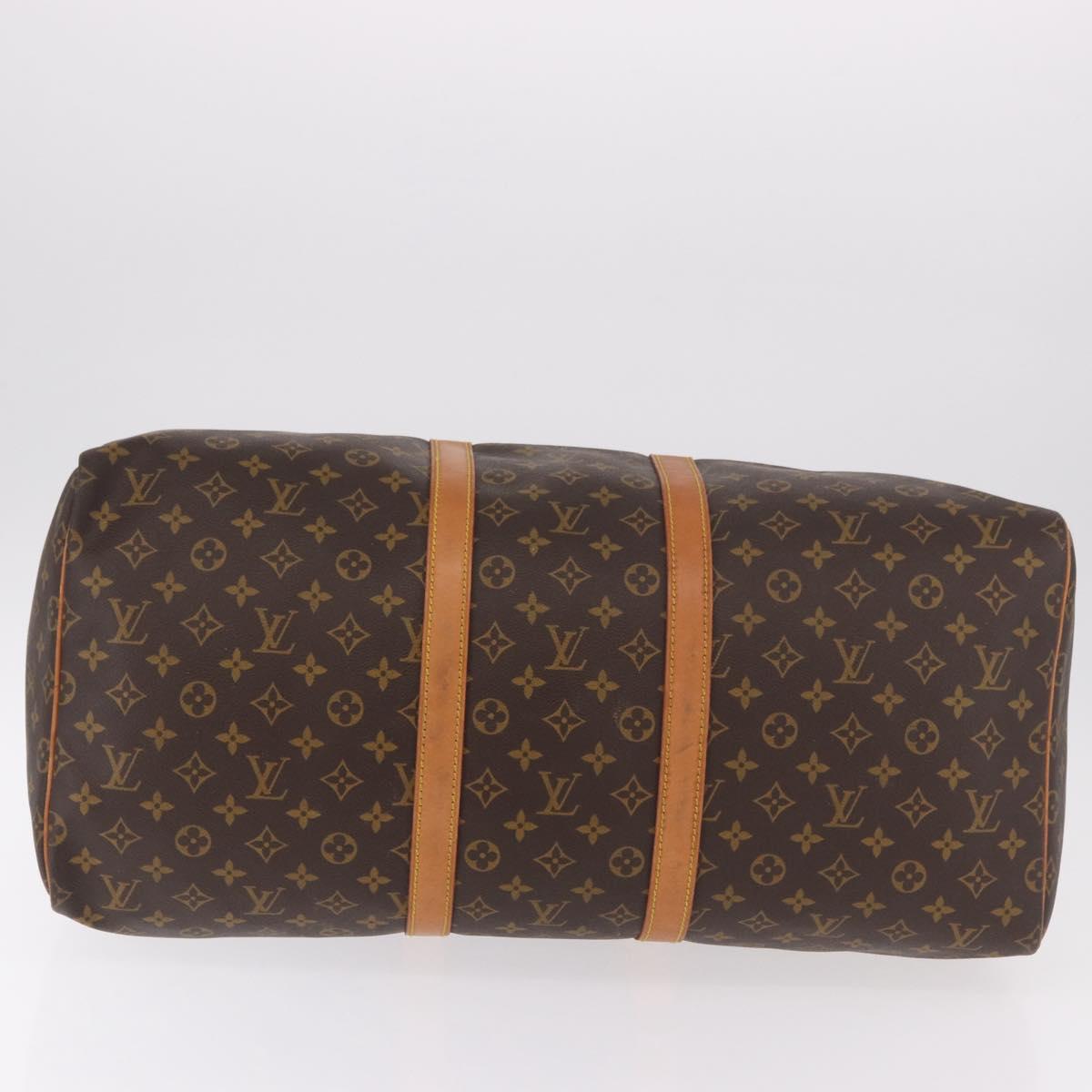 Louis Vuitton Monogram Keepall 55 Boston Bag M41424 LV