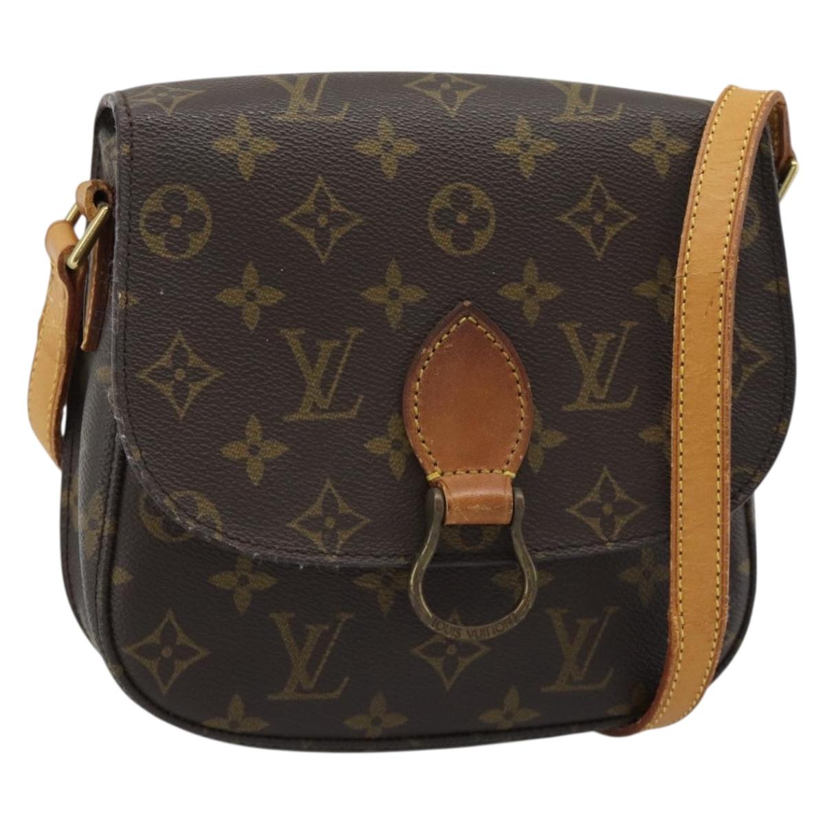 Louis Vuitton Monogram Saint Cloud MM Shoulder Bag M51243 LV