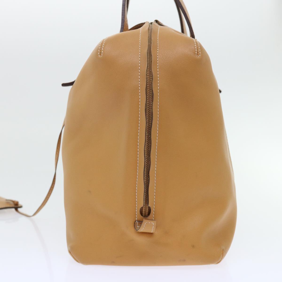LOEWE Hand Bag Leather Beige