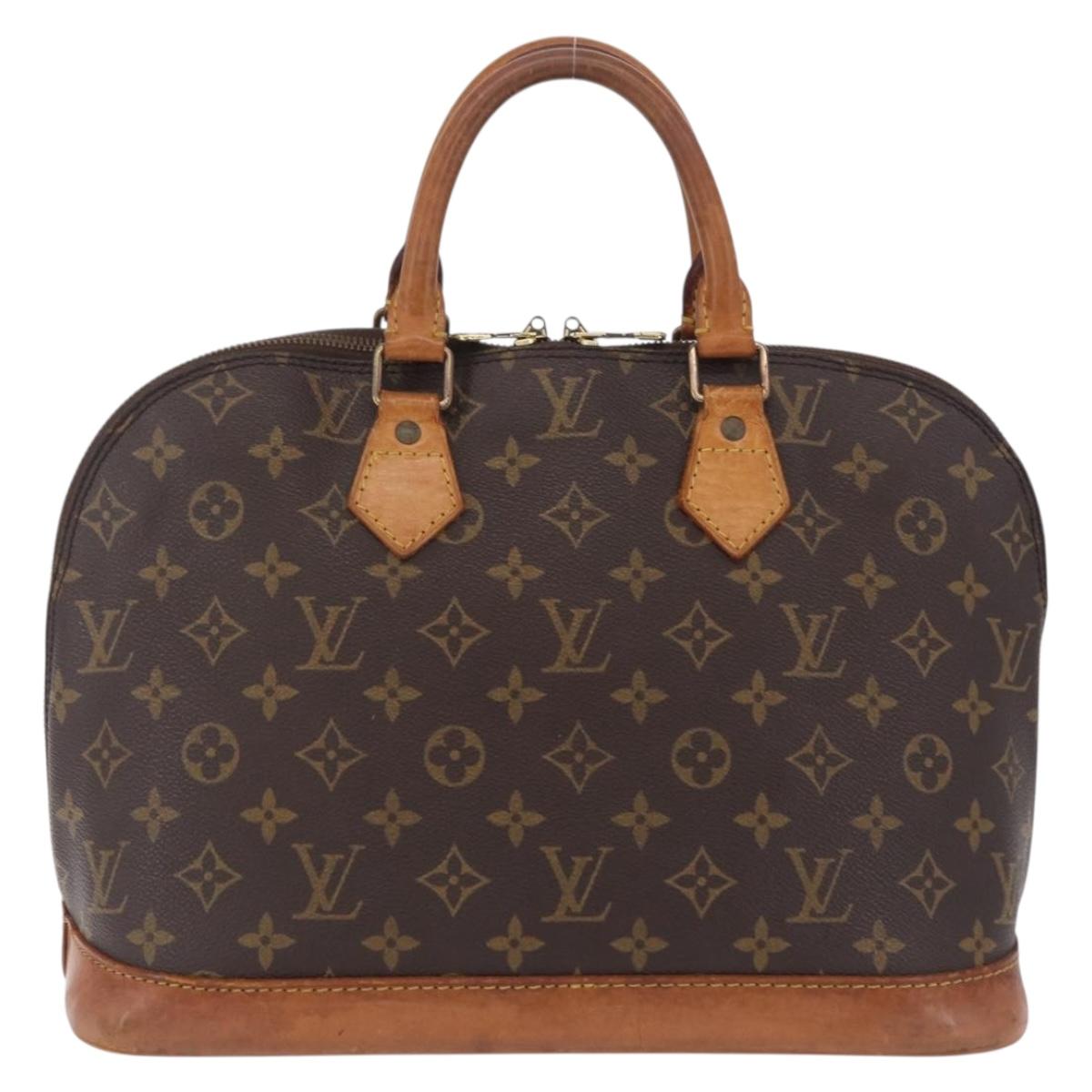 Louis Vuitton Monogram Alma Hand Bag M51130 LV
