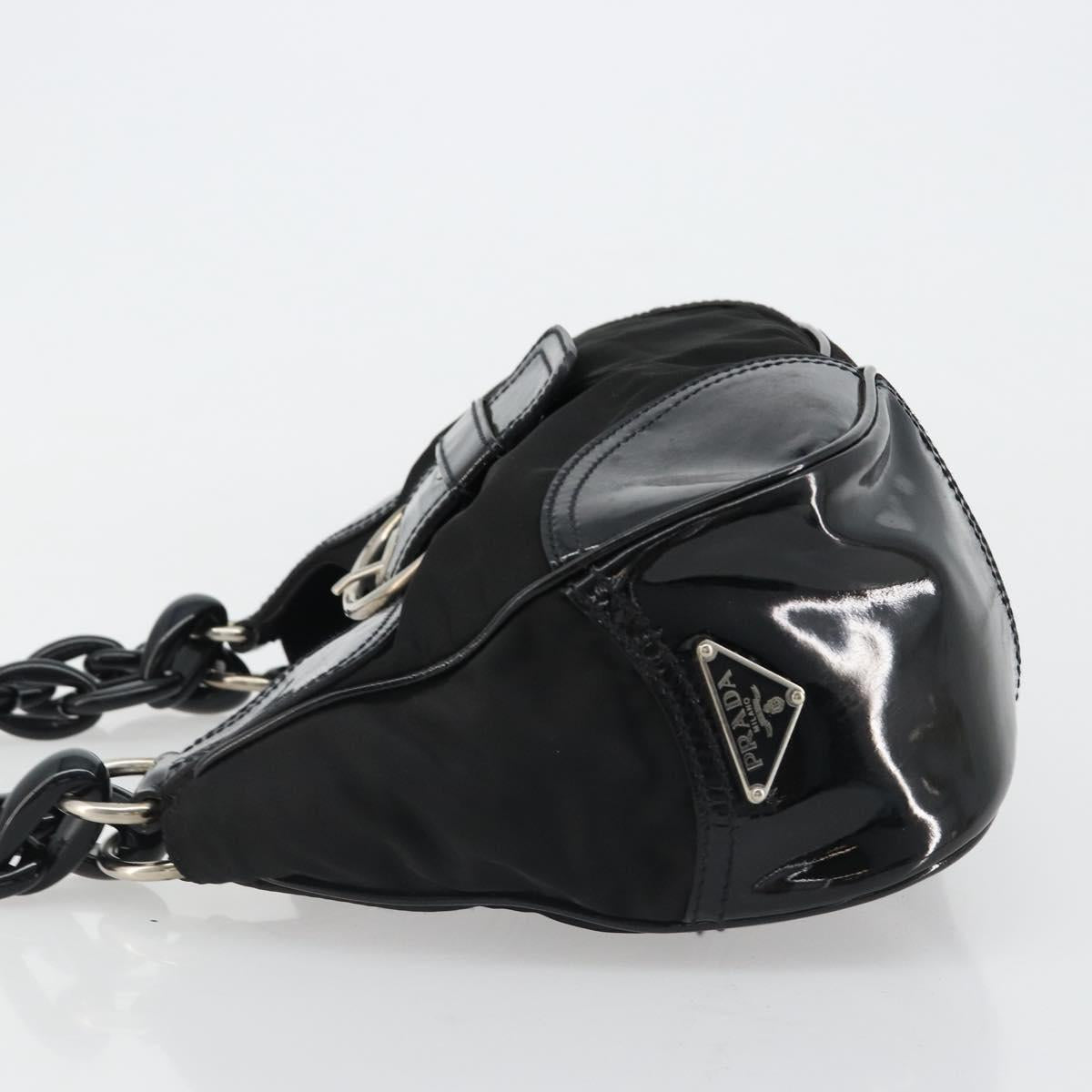 PRADA Shoulder Bag Nylon Black