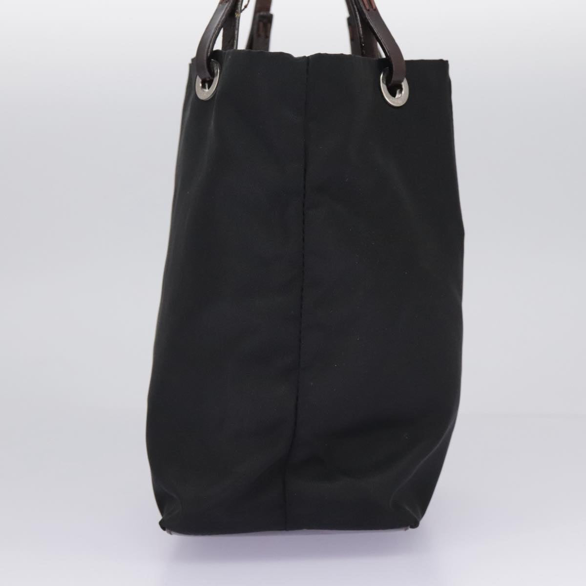 FENDI Hand Bag Nylon Black
