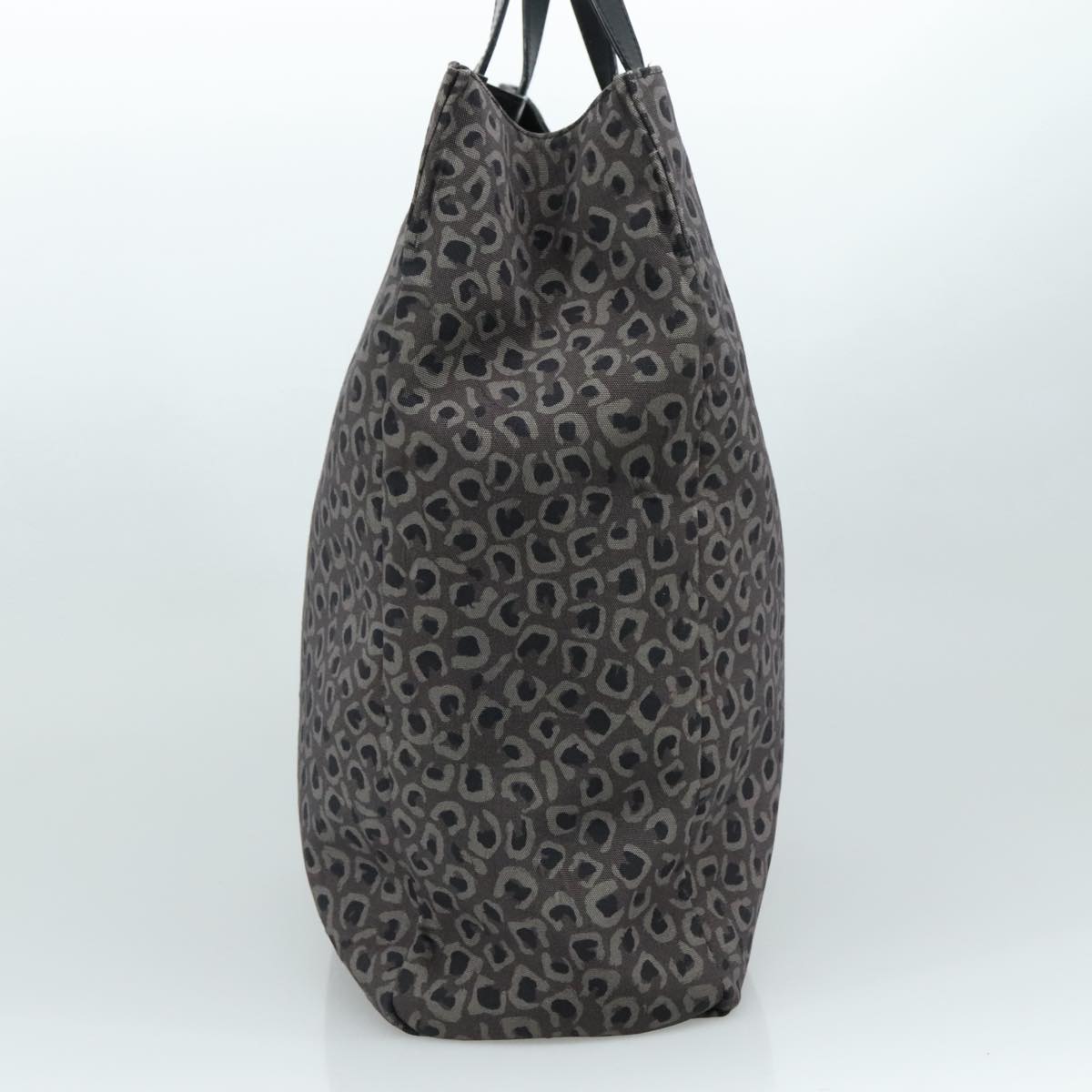 GUCCI Tote Bag Canvas Black