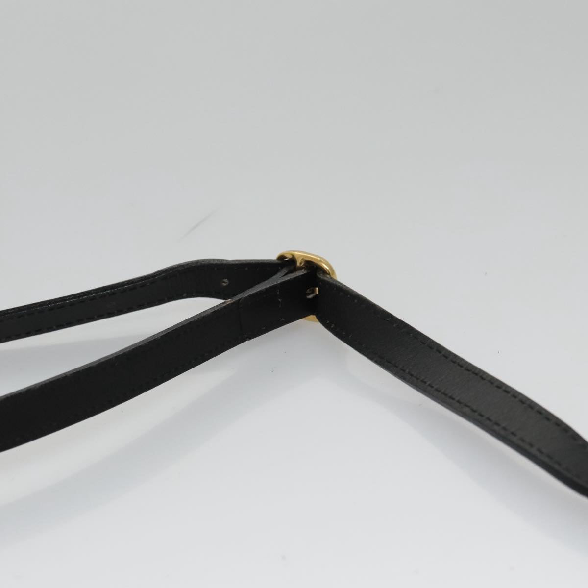 Burberrys Shoulder Bag Leather Black