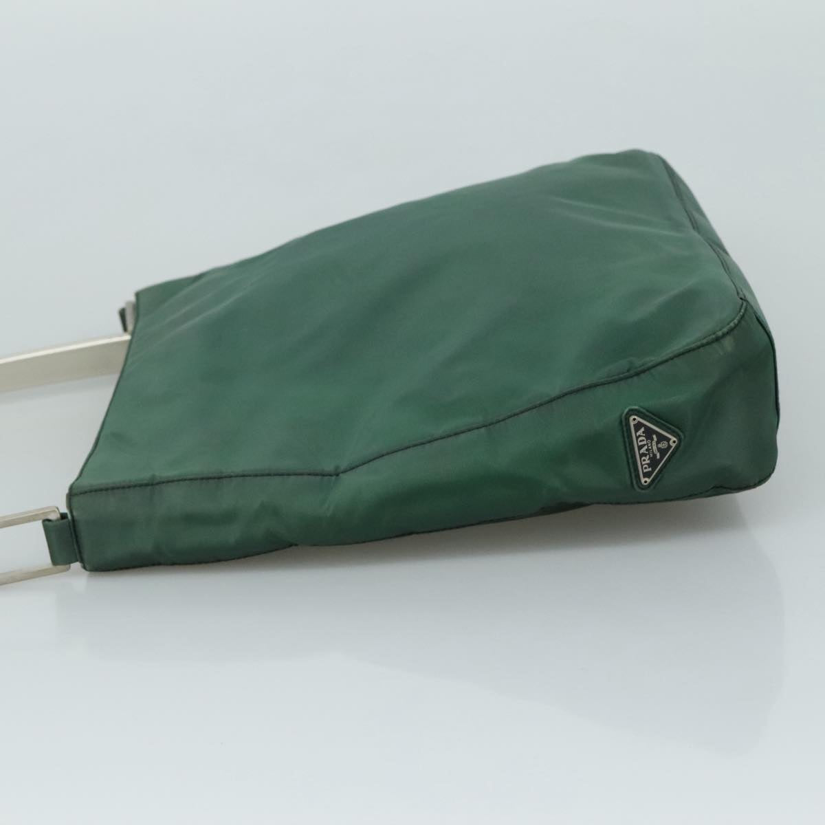 PRADA Shoulder Bag Nylon Green