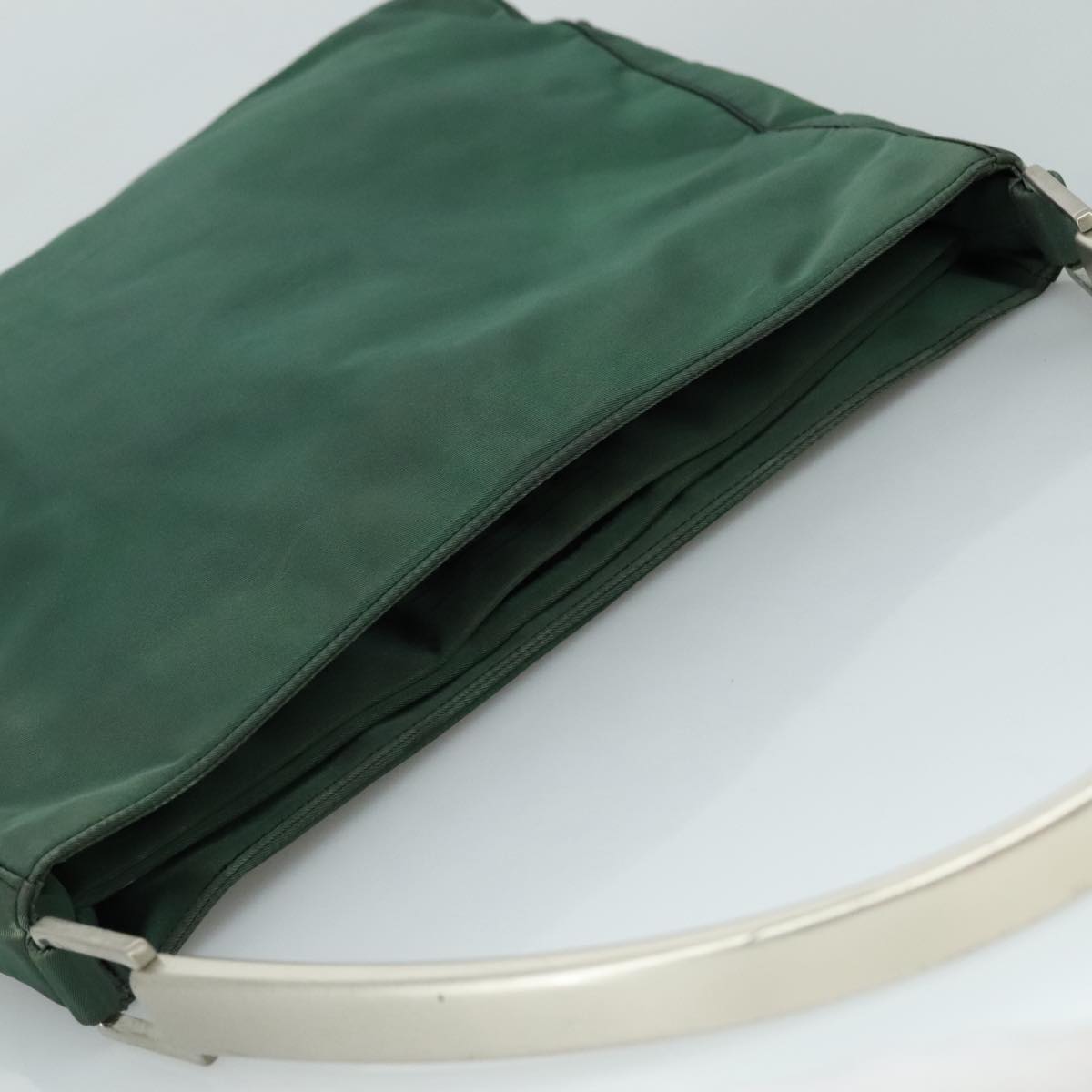 PRADA Shoulder Bag Nylon Green