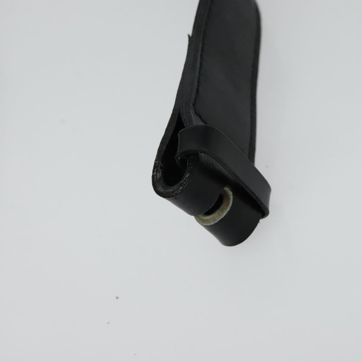 CELINE Shoulder Bag Leather Black Gold