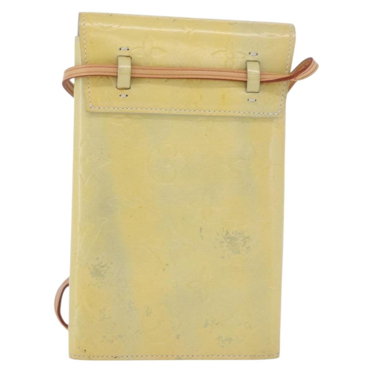 Louis Vuitton Monogram Vernis Walker Wallet Gris M91031 LV