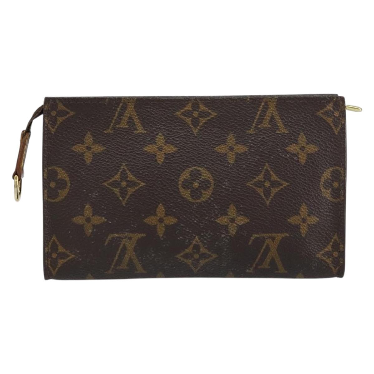 Louis Vuitton Monogram Bucket PM Accessory Pouch LV