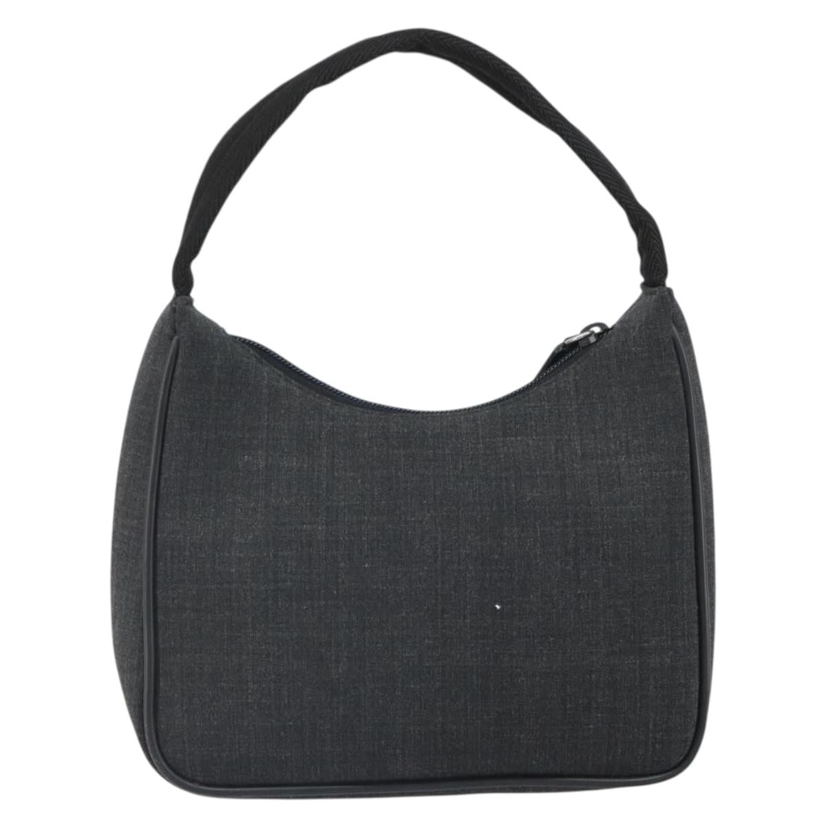 PRADA Sports Accessory Pouch Canvas Gray